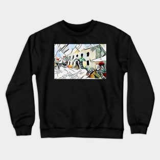 Heraklion, motif 1 Crewneck Sweatshirt